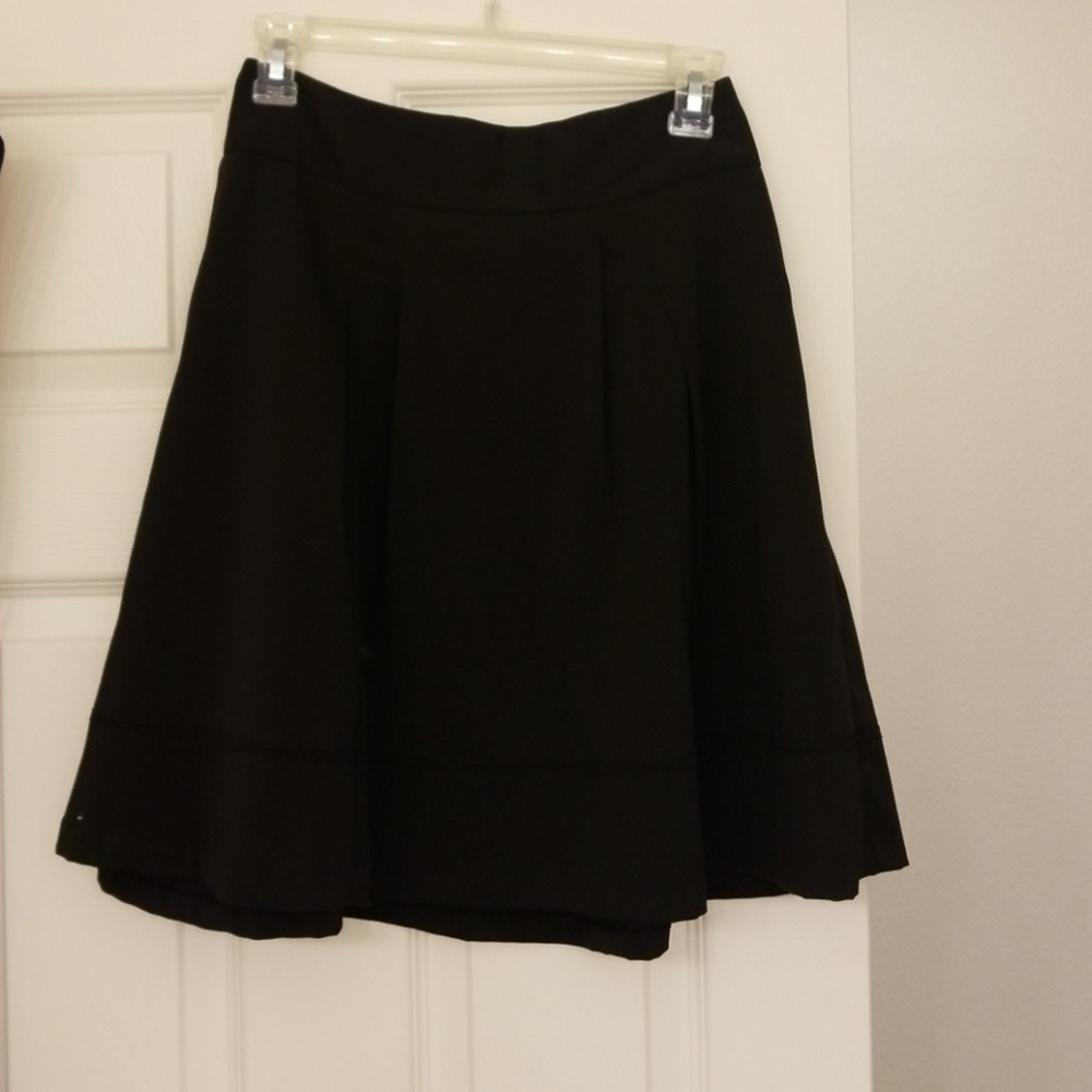 The Limited black a-line skirt